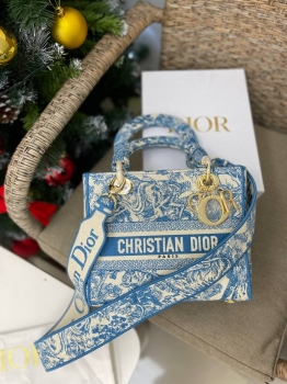 Сумка женская Lady Dior  Christian Dior Артикул BMS-85198. Вид 1